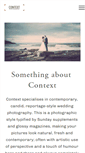 Mobile Screenshot of contextphotography.com